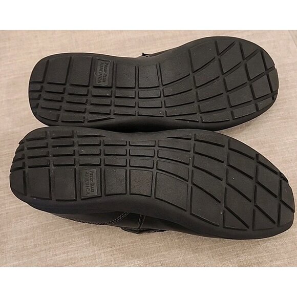 new PERRY ELLIS size 13 Mens Loafers Black Slip On Casual Shoes - Picture 4 of 6